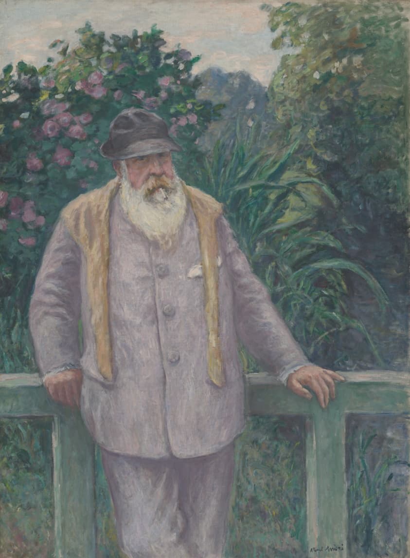 "Claude Monet" by Albert André